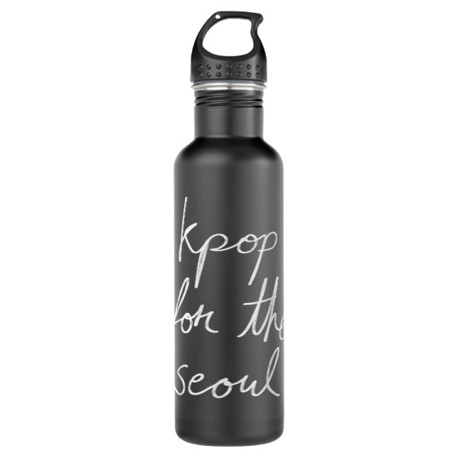 Kpop für den Seoul Korean K-Pop Lüfter Edelstahlflasche (Vorderseite)