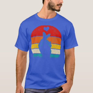 KPop Heart Hand Symbol KDrama Koreanischer Pop Vin T-Shirt