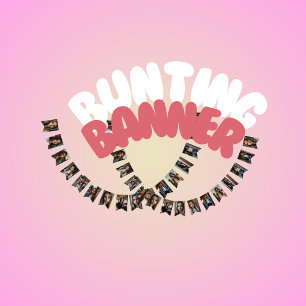 Kpop Idol Birthday Fancafe Style Fotos Wimpelkette