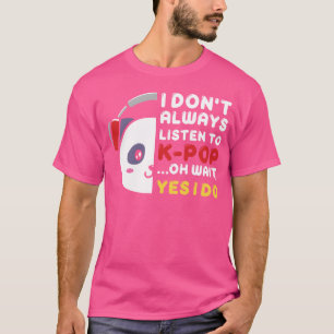 kpop immer k Pop music korean Pop music retro T-Shirt