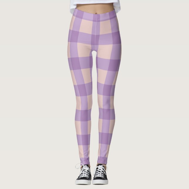 Kpop-inspirierte Bindemittelabdeckung Leggings (Vorderseite)