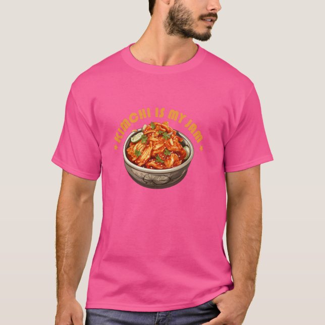 Kpop Kimchi Gemüse Kimchi ist mein Jam T-Shirt (Vorderseite)