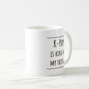 Kpop Korean Pop Music Cadeau café Mug