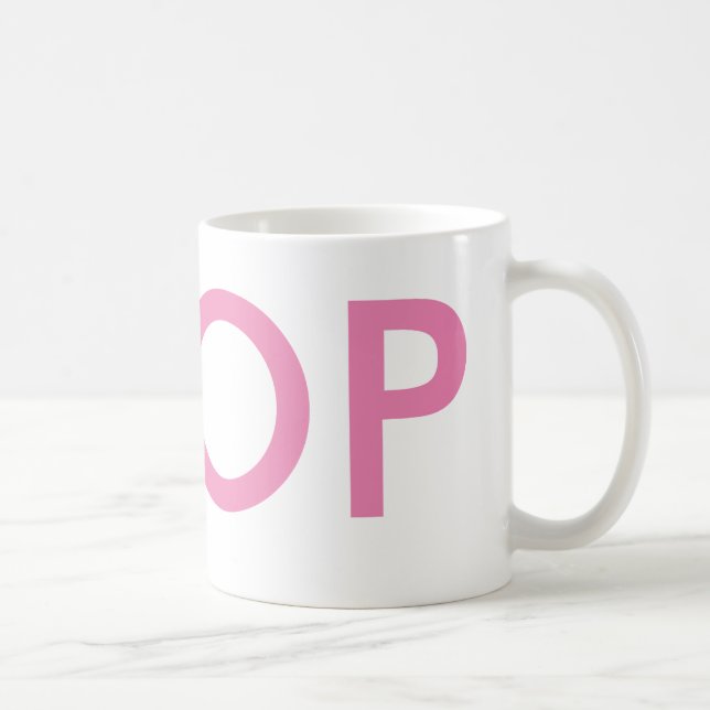 Kpop | Musikfächer - Geschenk pink Kaffeetasse (Rechts)