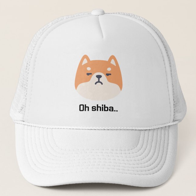 Kpop Oh shiba(shibal) hat einen Koreanischen Hut Truckerkappe (Vorderseite)