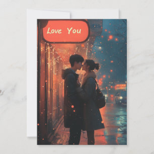 KPop Valentine Card Feiertagskarte