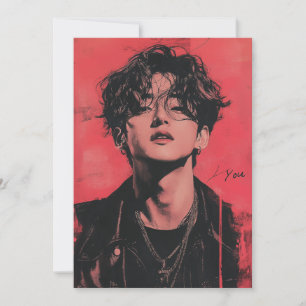 KPop Valentine Card Feiertagskarte
