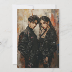 KPop Valentine Card Feiertagskarte