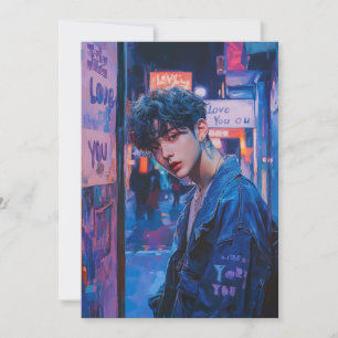 KPop Valentine Card Feiertagskarte
