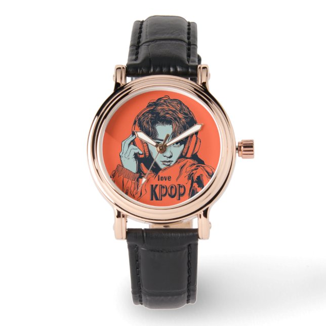 KPop Watch Armbanduhr (Vorderseite)