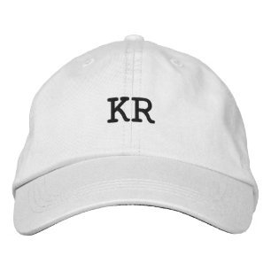 KR-Brief Stunning-Gutaussehend Anbetungswürdiger-H Bestickte Baseballkappe