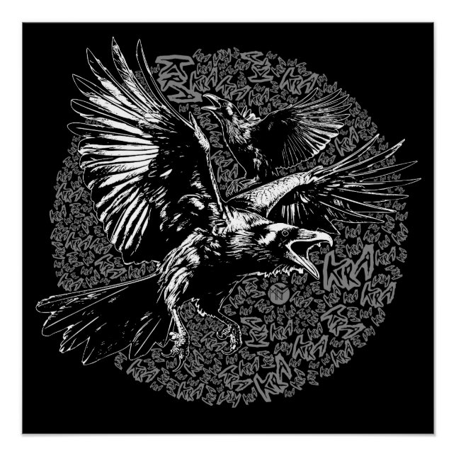 KRA KRA! POSTER (Vorderseite)