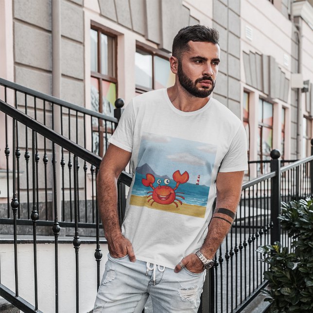 Krabbe am T - Shirt (Von Creator hochgeladen)