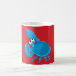 Krabbe aus Cartoon Kaffeetasse