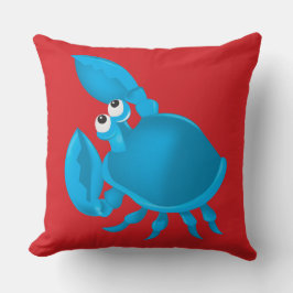 Krabbe aus Cartoon Kissen