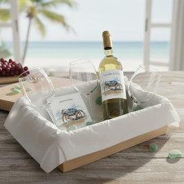 Krabbe, die am Strand läuft, individuell einstellb Glasuntersetzer