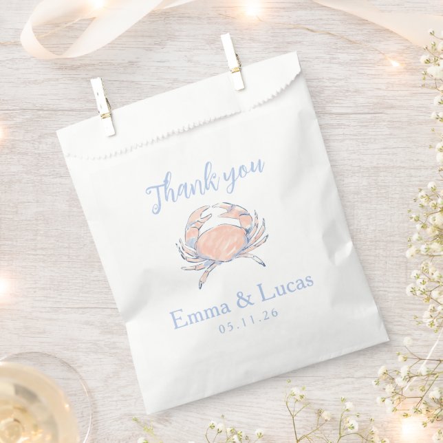 Krabbe Geschenktütchen (Ausgeschnitten)