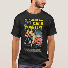 Krabbe, Horror-Vintage-Poster T-Shirt