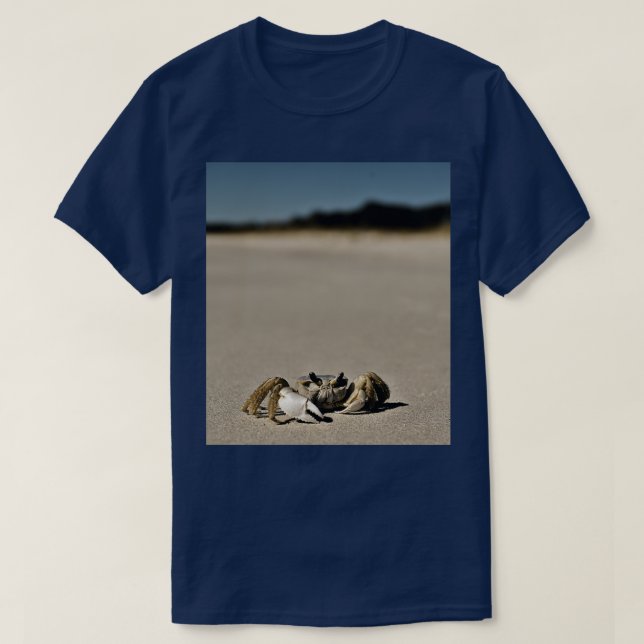 Krabbe mit großem Arm T-Shirt (Design vorne)