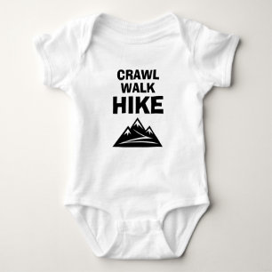 Krabbeln Laufen Wandern lustiges Wandern Baby-Body Baby Strampler