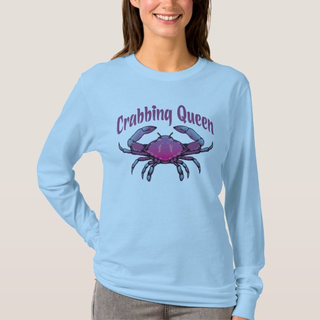KRABBEN-KÖNIGIN T-Shirt (Vorderseite)