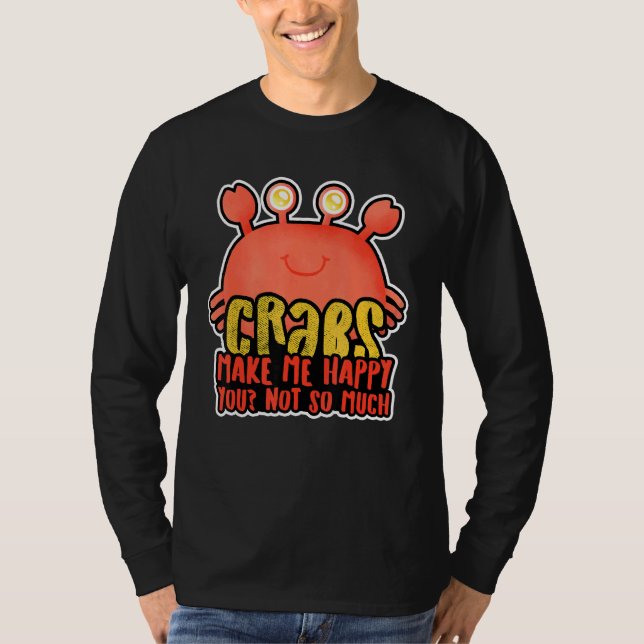 Krabben Krabben Krabben und Garnelen T-Shirt (Vorderseite)