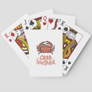 Krabben Krabbenfischen Spielkarten