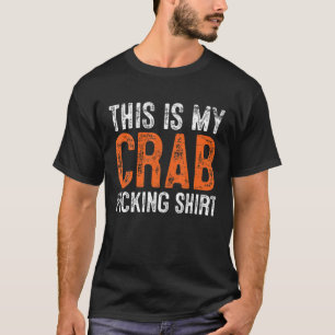 Krabben pflücken Krabbenfischen Vintage T-Shirt