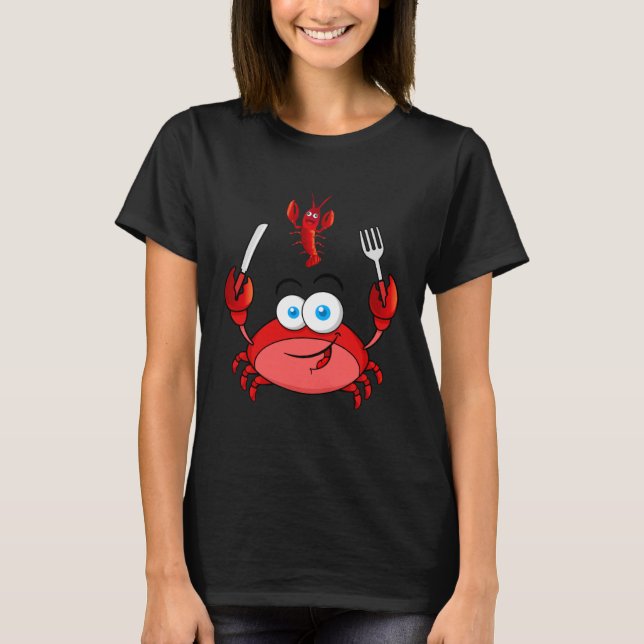 Krabbenabend T-Shirt (Vorderseite)