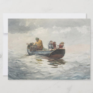 Krabbenfischerei (von Winslow Homer) Karte