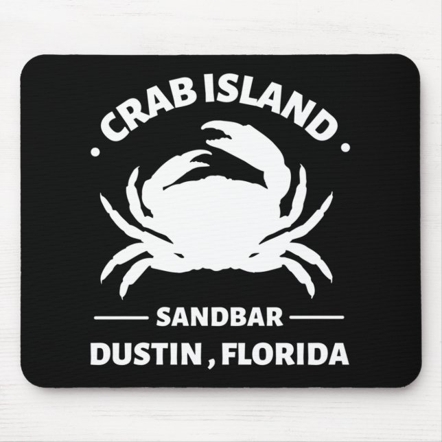 Krabbeninsel Sandbar Dustin Florida Mousepad (Vorne)