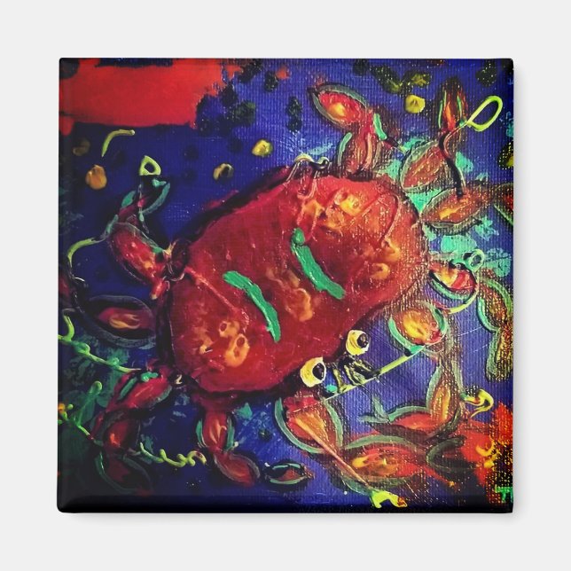 Krabbenmagnet Magnet (Vorne)