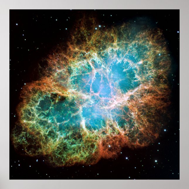 Krabbennebel [24" x 24" Print] Poster (Vorne)