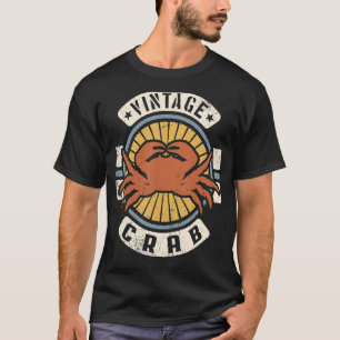 KrabbenVintager Retro-60er 70er T-Shirt