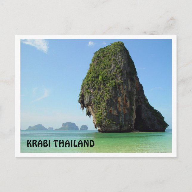 Krabi Thailand Postkarte (Vorderseite)