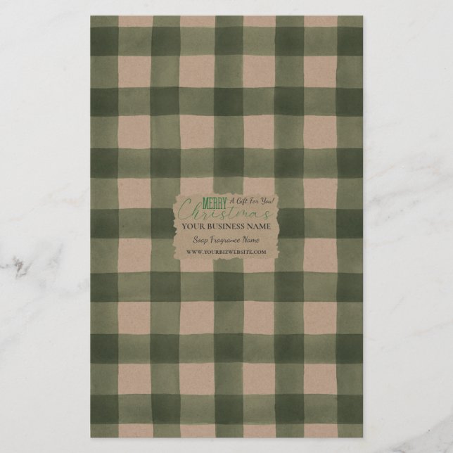 Kraft Buffalo Karo Soap Wrap - Flyer Paper (Vorne)