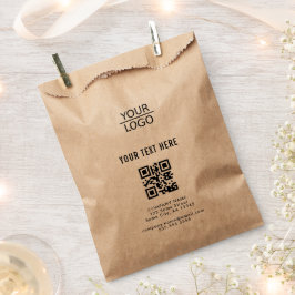 Kraft Hinzufügen des QR-Codes für das Logo, benutz Geschenktütchen