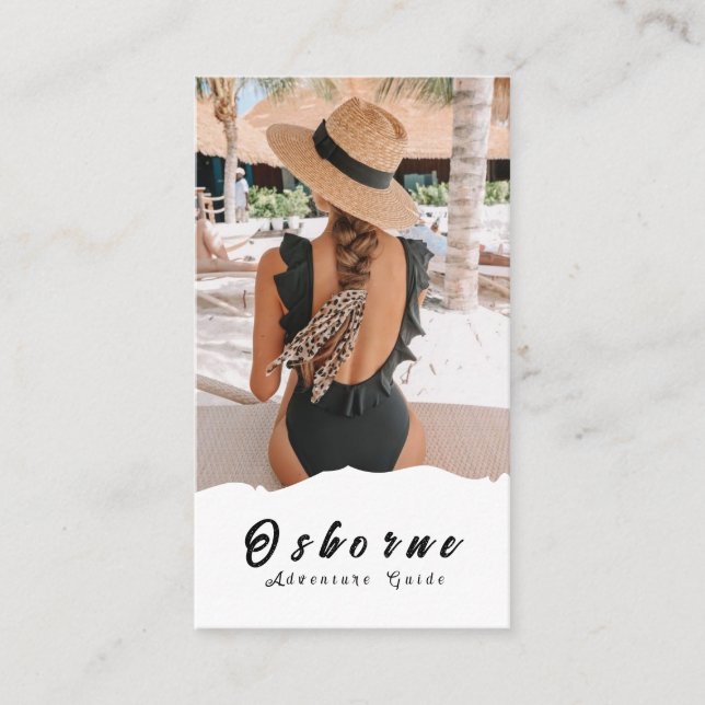 Kraft Rocky Mountain Adventure Guide Carte de visi (Devant)