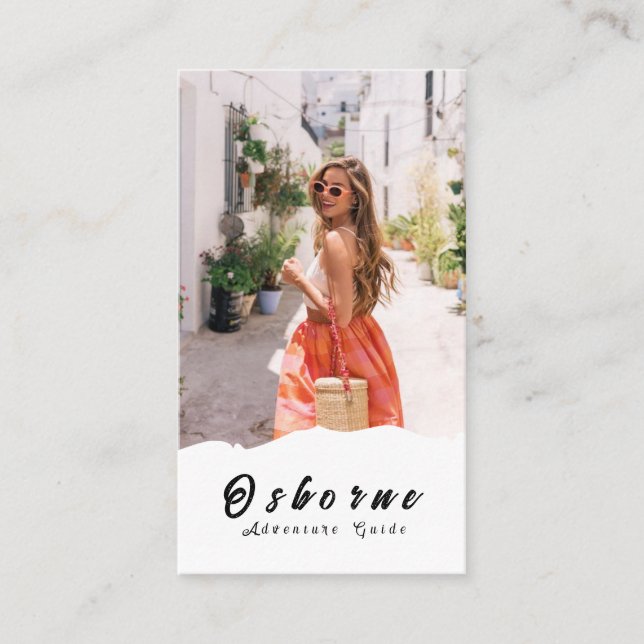 Kraft Rocky Mountain Adventure Guide Carte de visi (Devant)