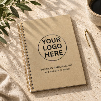 Kraft Rustic Planer l Gebrandetes Firmenlogo 