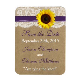 Kraft-, Spitzen- und Sonnenblumen-Kollektion - Lil Magnet