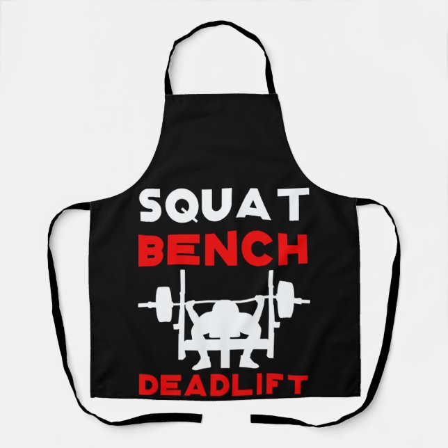 Kraftanhebende Sitzbank Deadlift Schürze (Vorderseite)