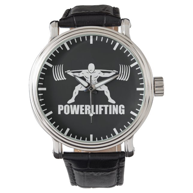 Kraftauftrieb Motivierend Armbanduhr (Vorderseite)