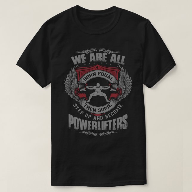 Kraftheben - STEUP - Gym Workout - Motivierend T-Shirt (Design vorne)