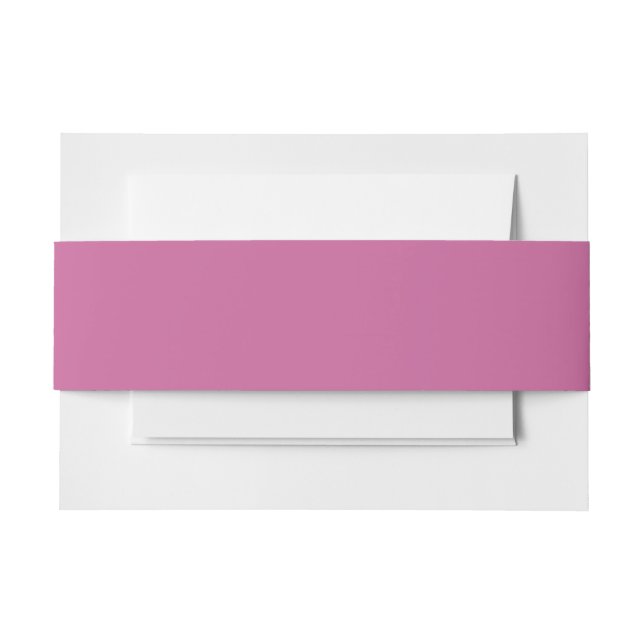 kräftig rosa einladungsbanderole (Vorderseite Beispiel)