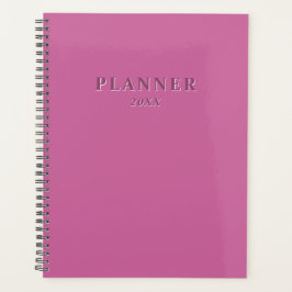 kräftig rosa planer