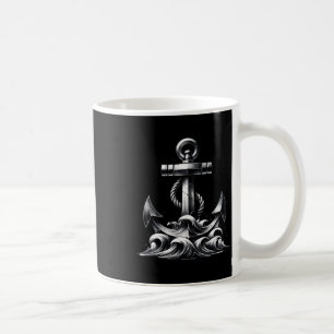 Kräftiges Anker-Design-Sticker Kaffeetasse