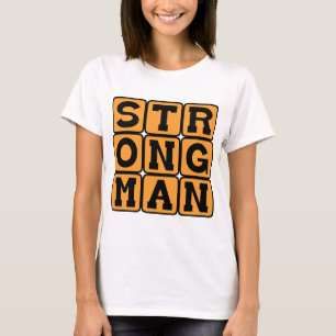Kraftmensch, Bodybuilder T-Shirt