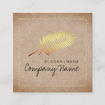 Kraftpapier-Druck GoldLeaf