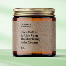 Kraftpapierartig wasserdichte Kosmetikkrüge